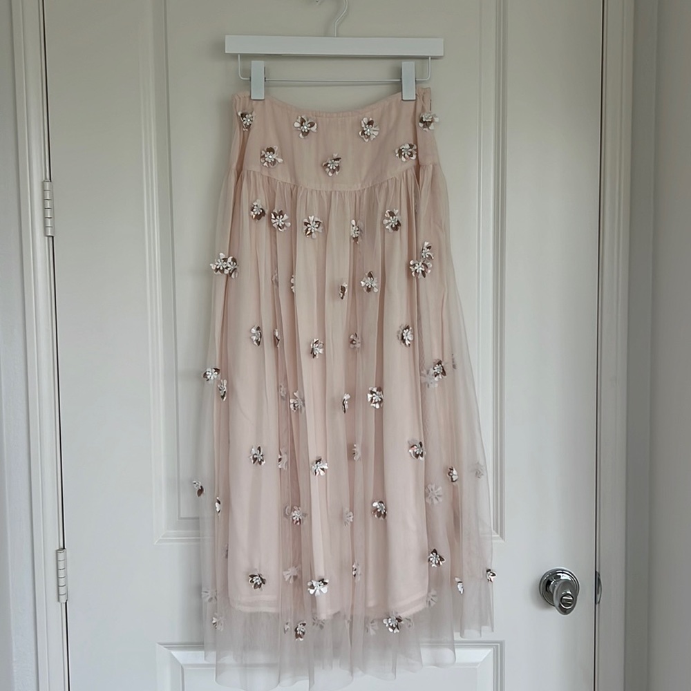 Anthropologie maxi skirt